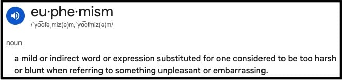 euphemism